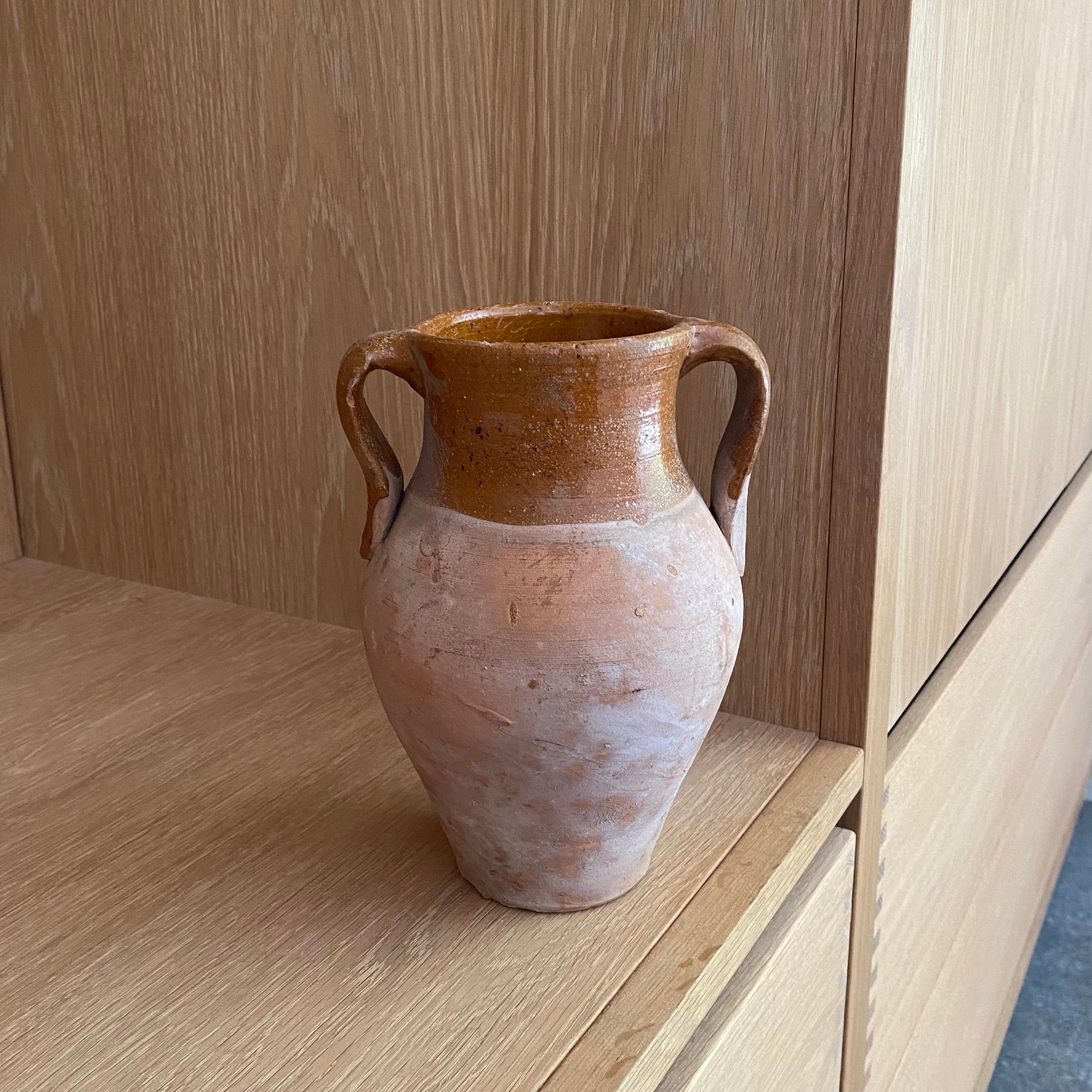 Tilbud - Krukke i antik look 'asa' - rødbrun - spansk design