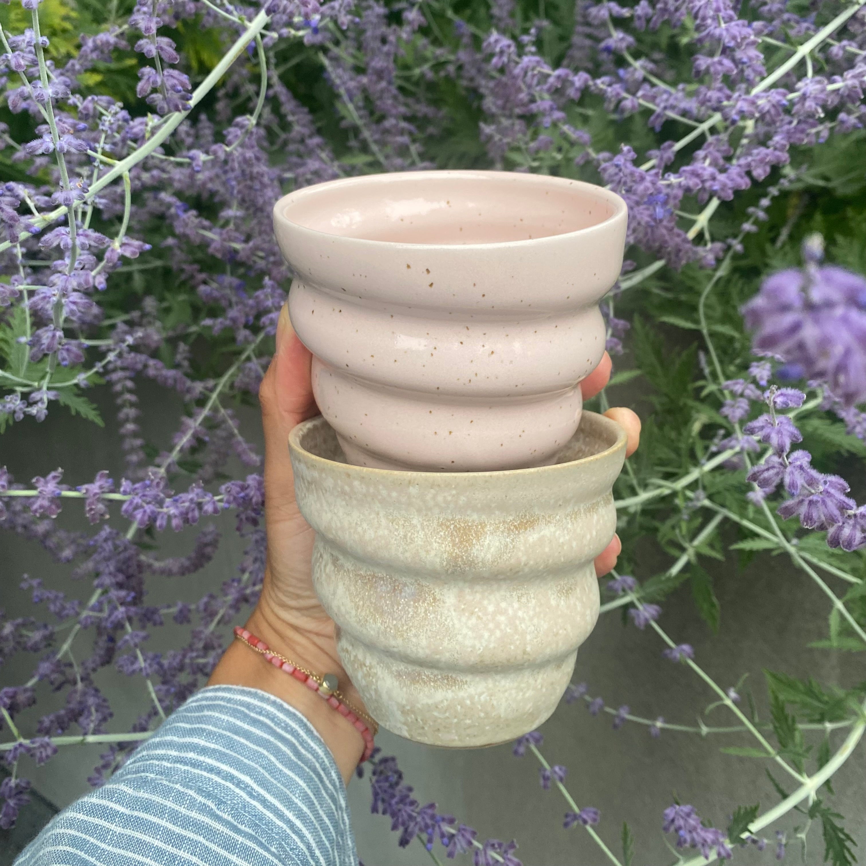 Håndlavede POP-kopper fra Hej Design på Bornholm