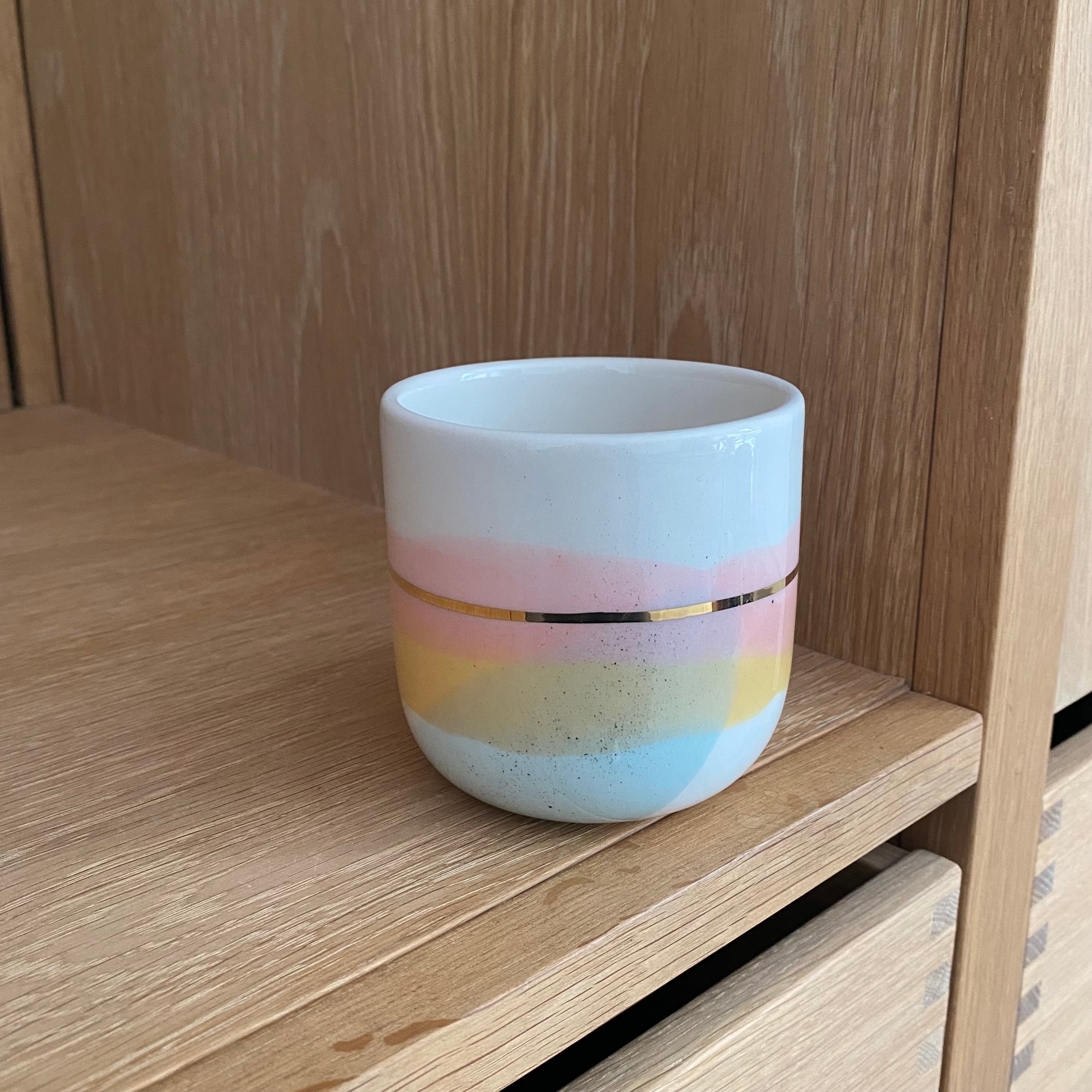 Latte kop Landscape – Sommerdag – håndlavet bestseller