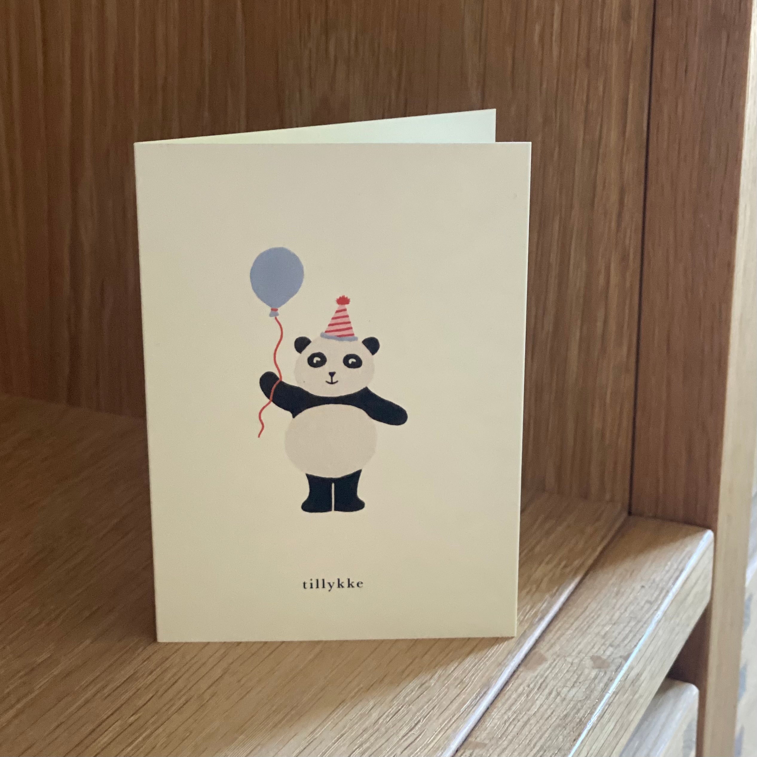 Lykønskningskort - lille kort til gaven - tillykke