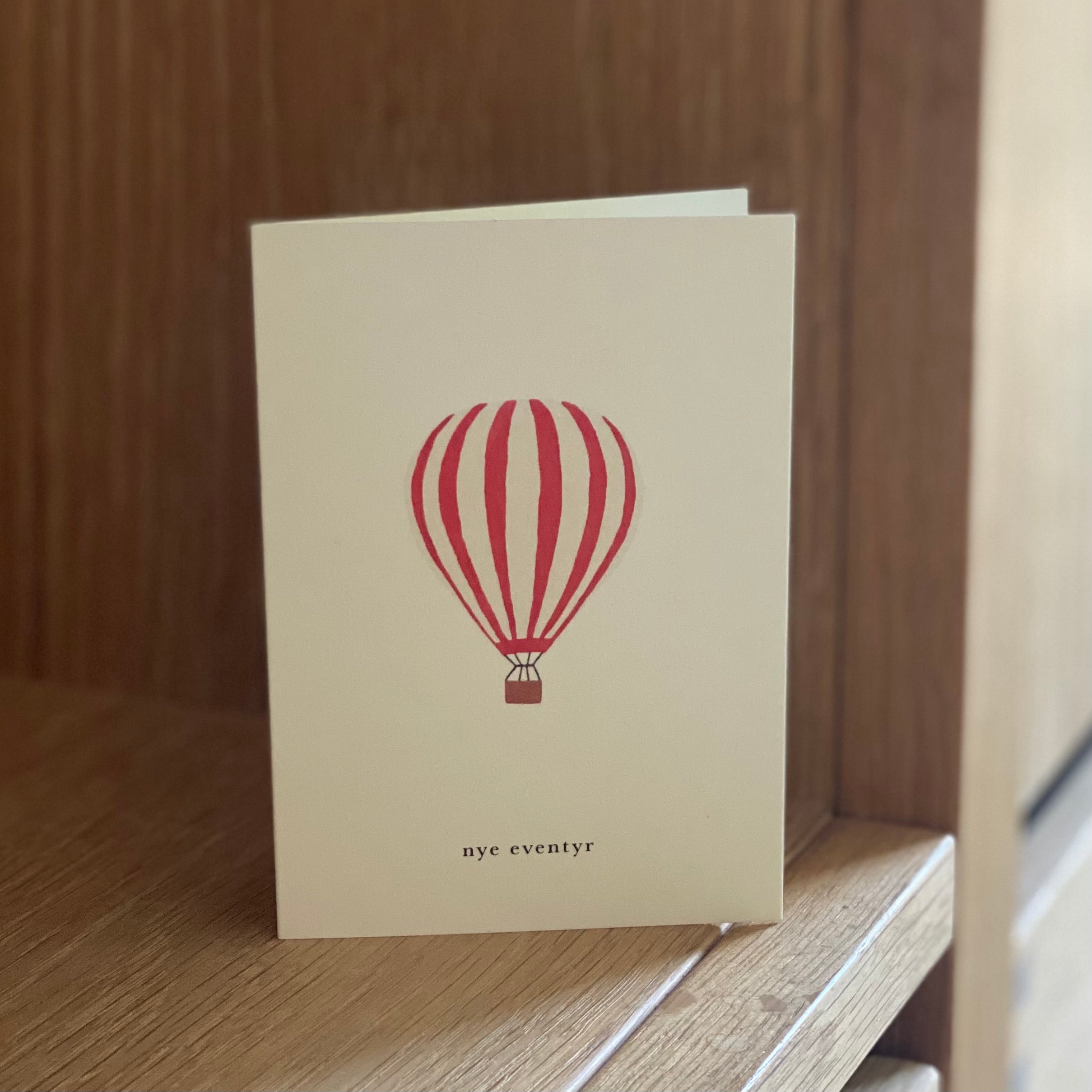 Lykønskningskort - lille kort til gaven - nye eventyr