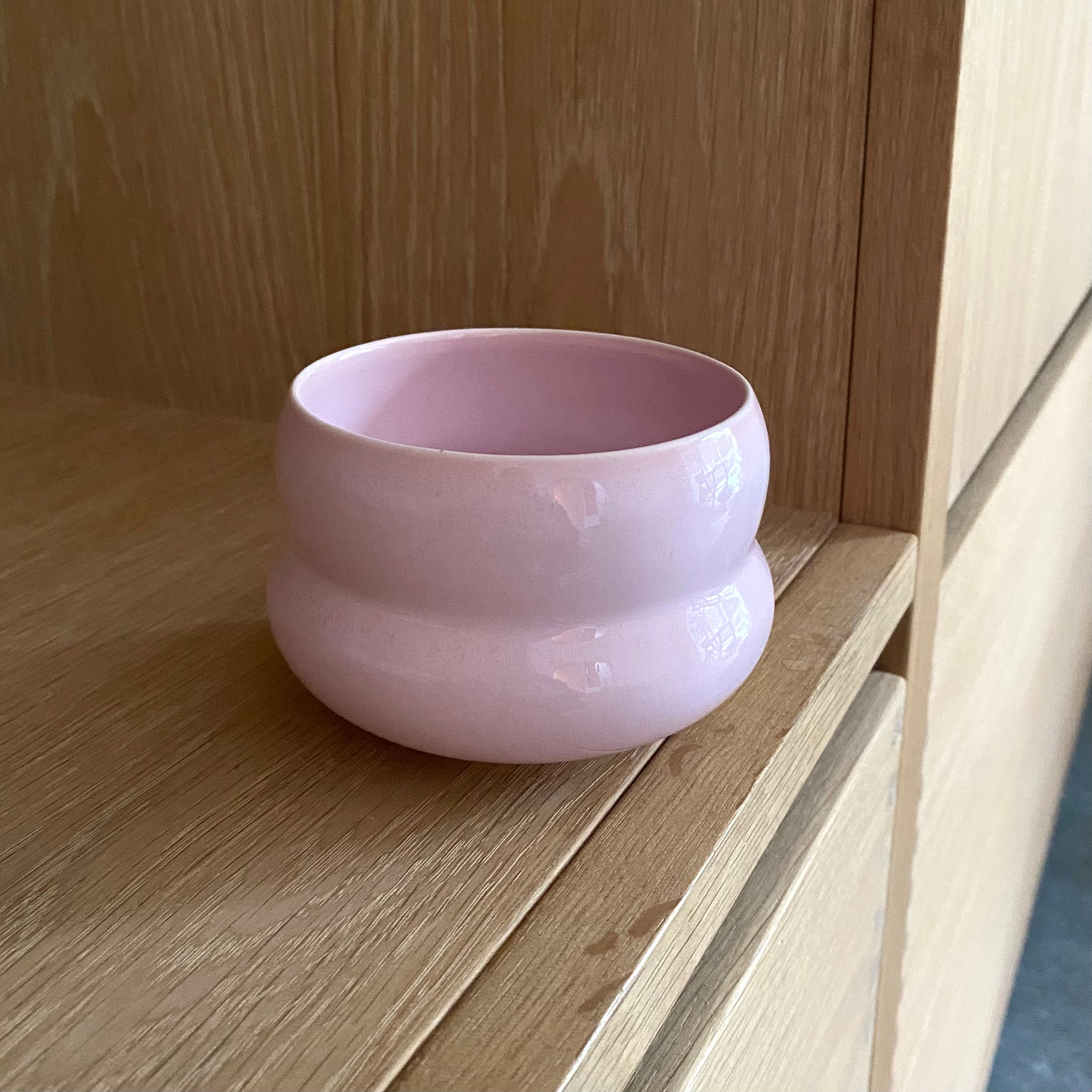 Håndlavet IWA kop i Sakura farve fra Bornholm