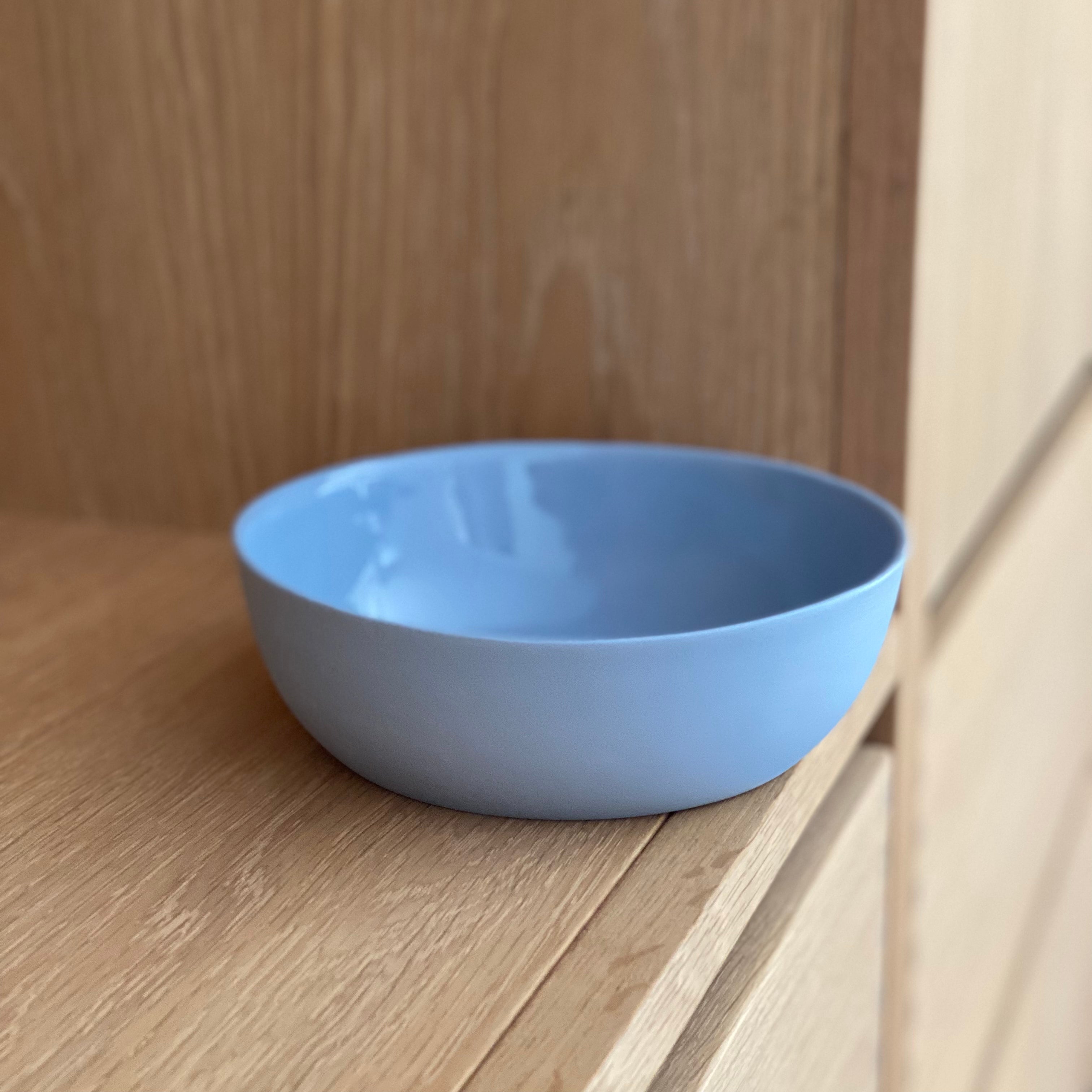 Line Rønnest bowl - dusty blue