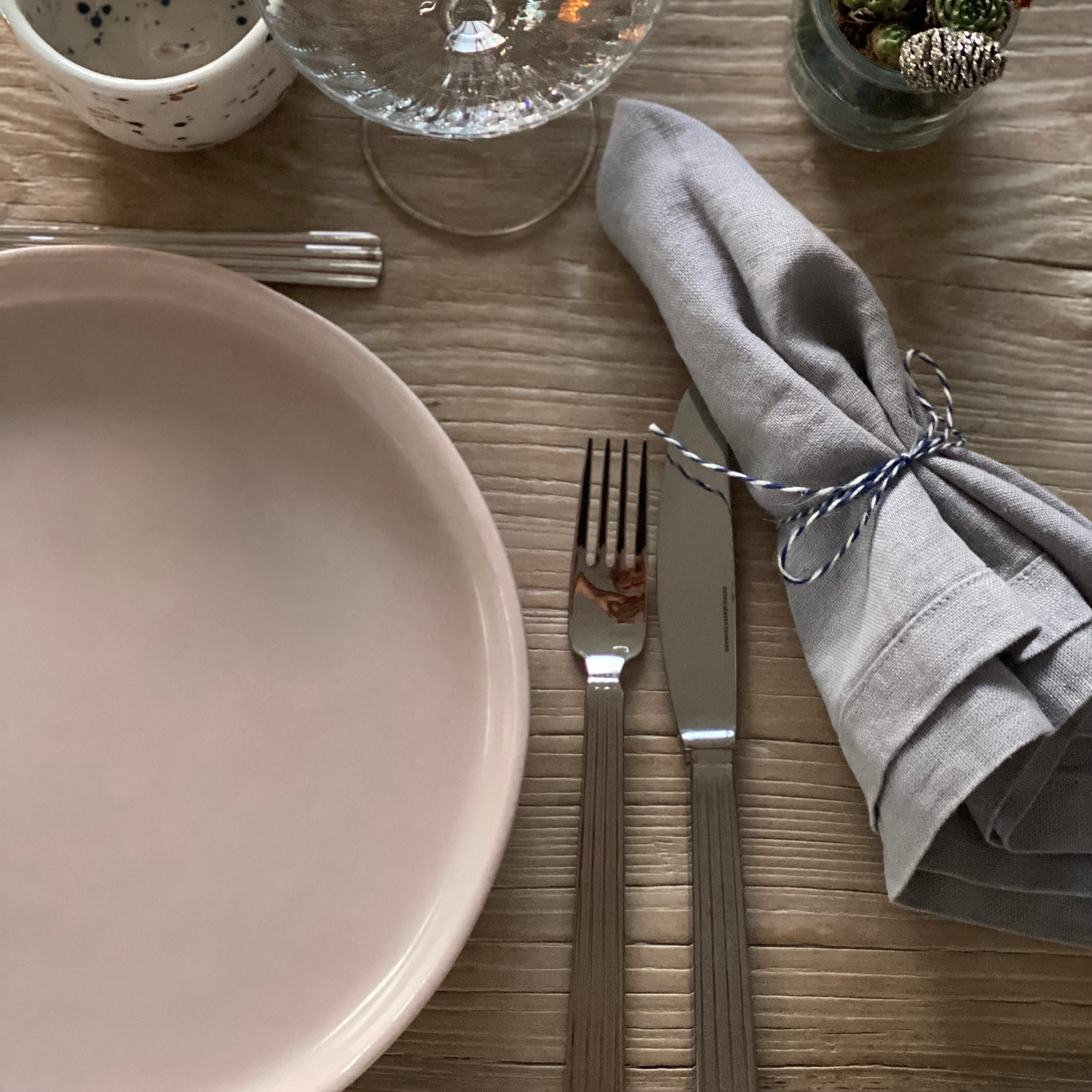 Tallerken / keramikfad - pudder – håndlavet keramik