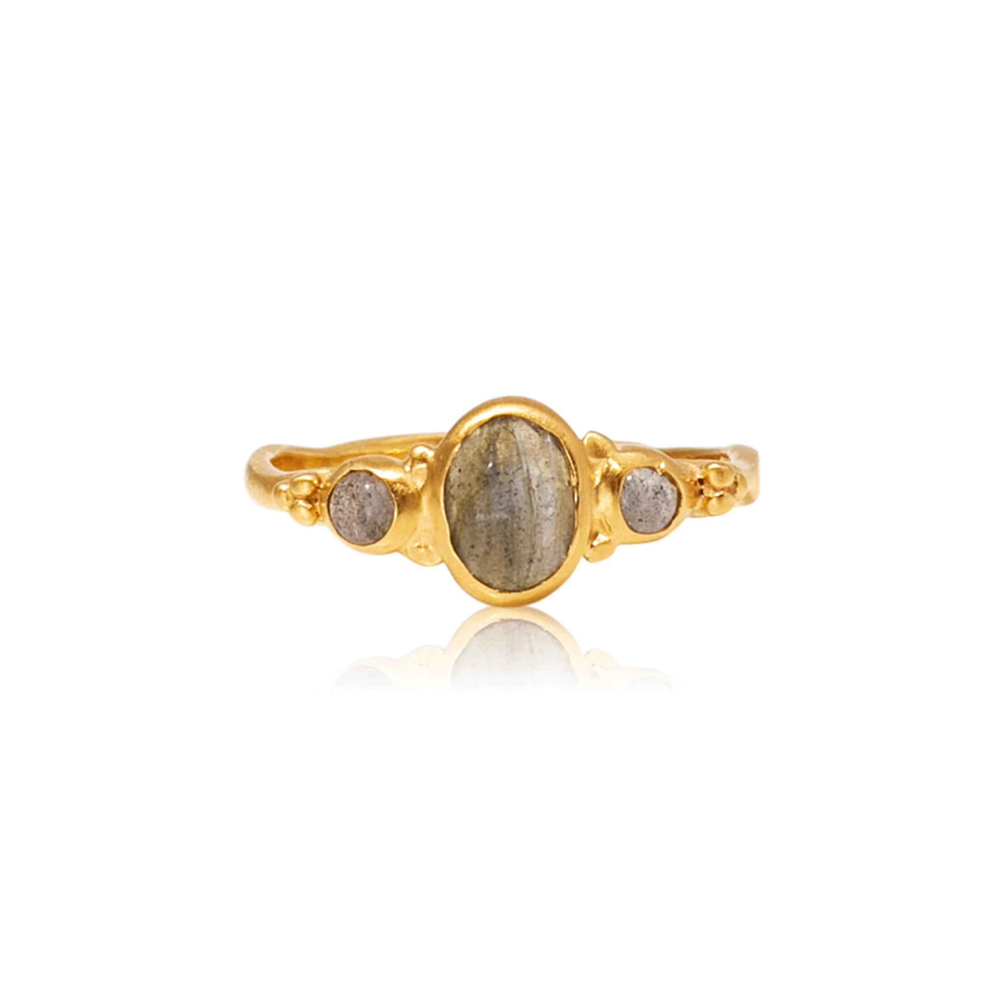 Ring, Manifest your dreams - 22 karat Guld Vermeil