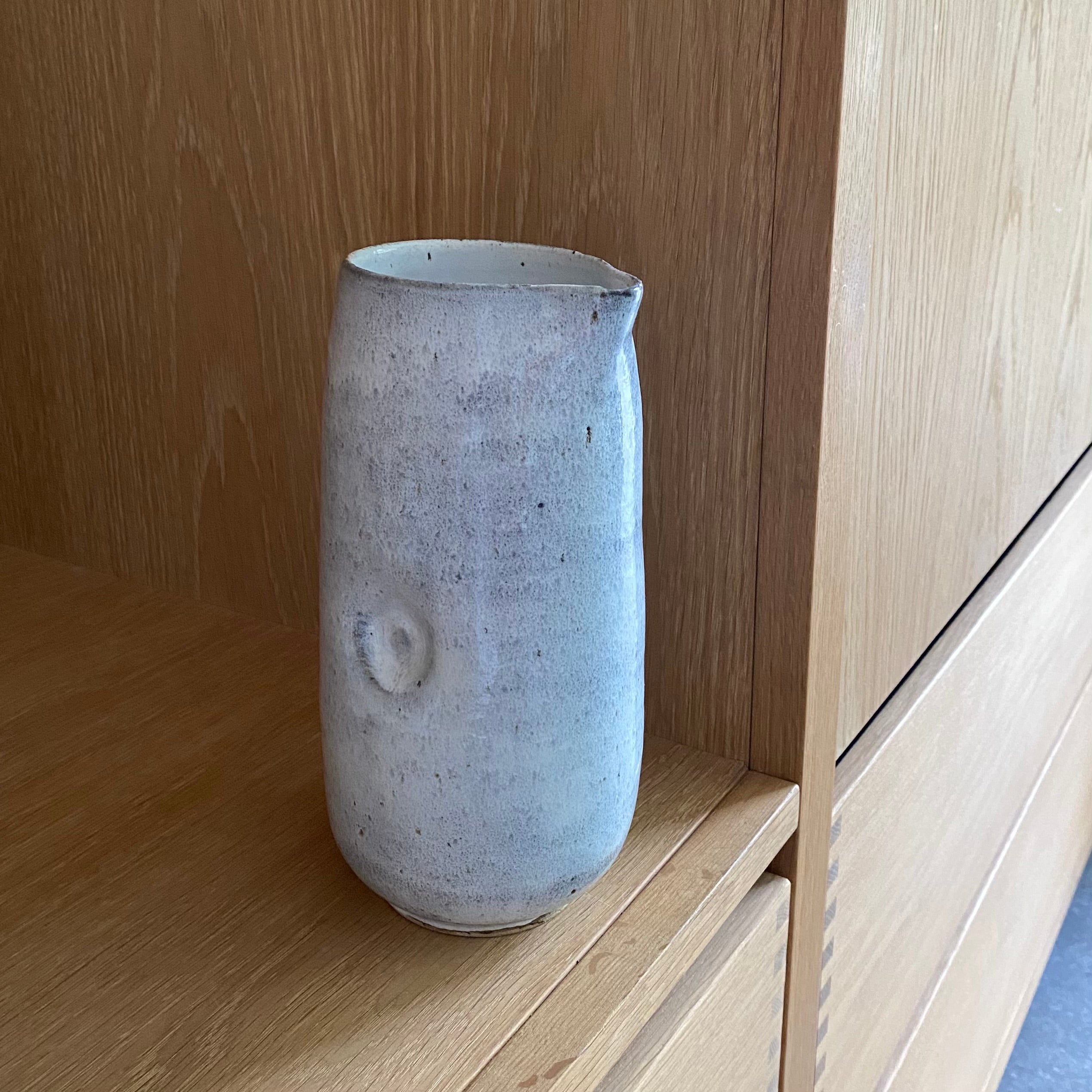 Keramikkande i lyseblå – dansk keramik med lyseblå glasur fra Tasja P ceramics