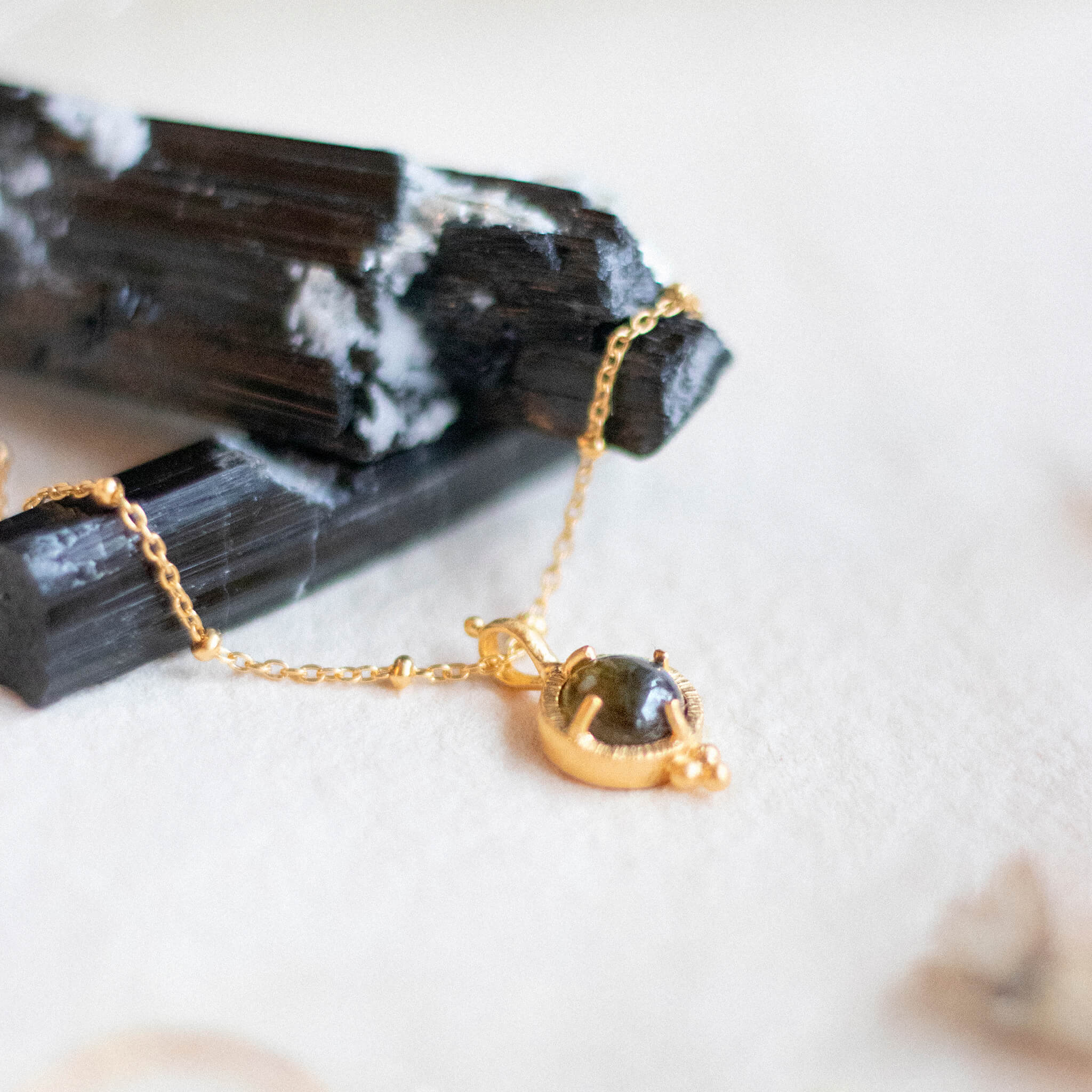 Halskæde, Manifest your dreams - 22 karat Guld Vermeil