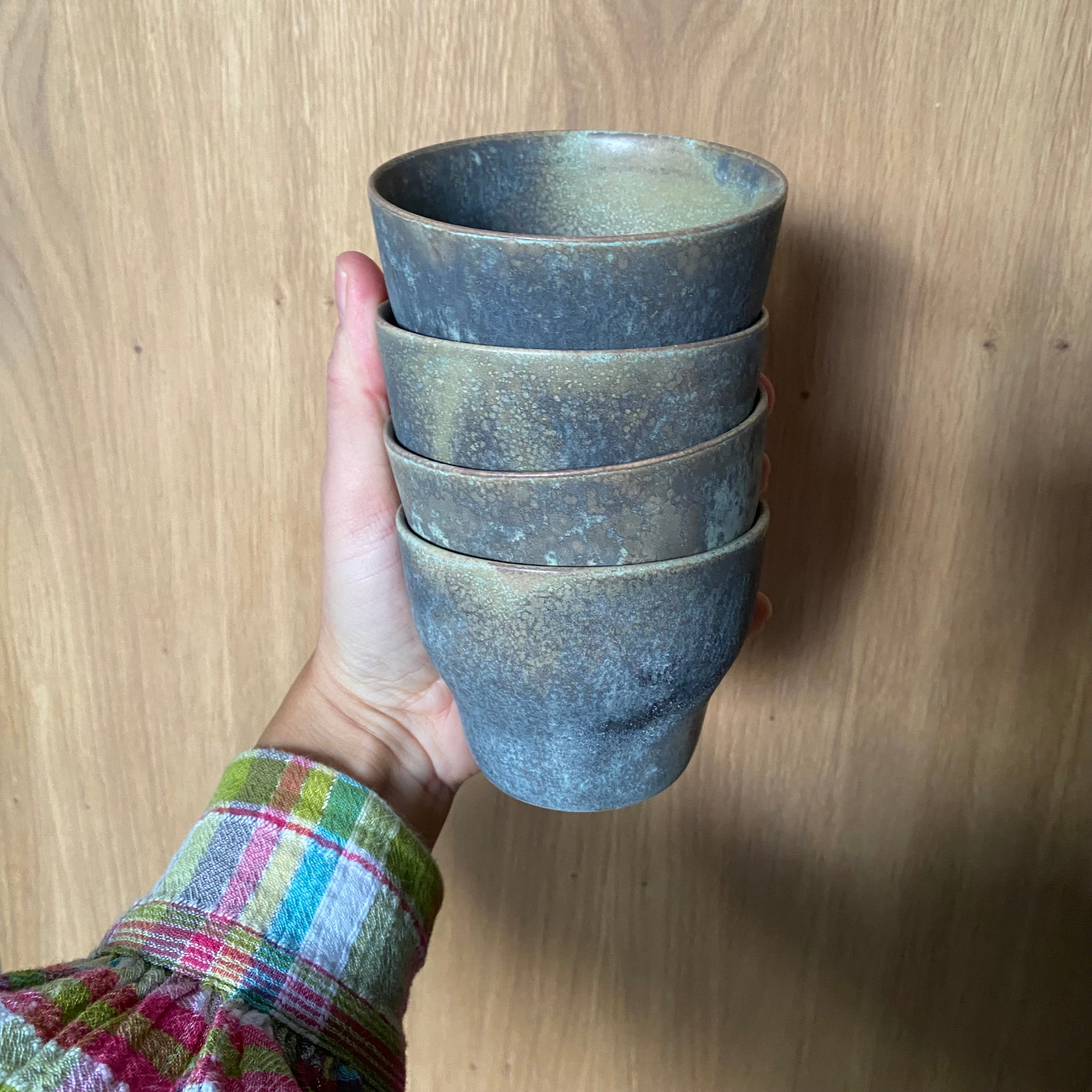 Kaffekop Nexø granit – håndlavet keramik fra Bornholm