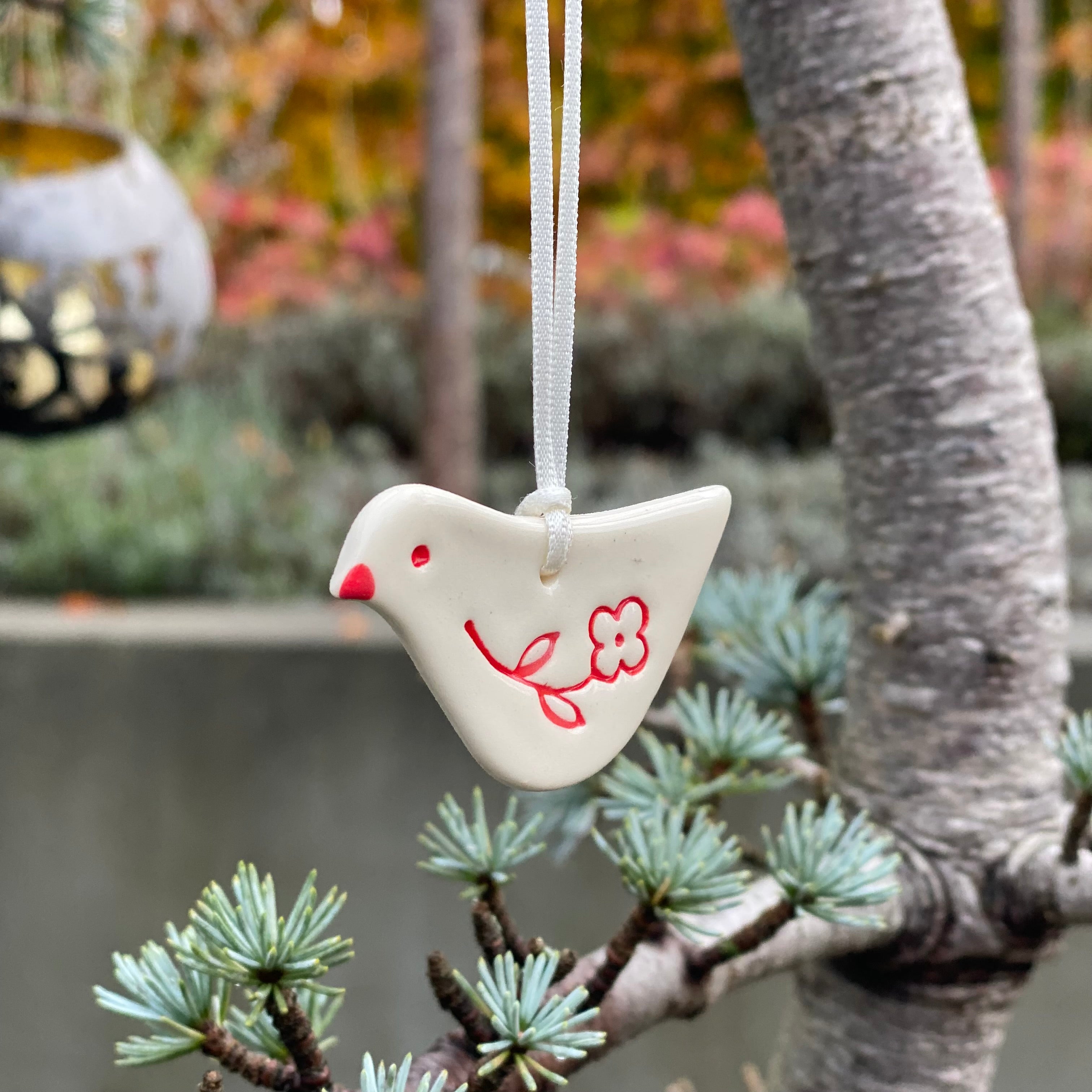 Paper Boat Press Poinsettia with words - Grandpa