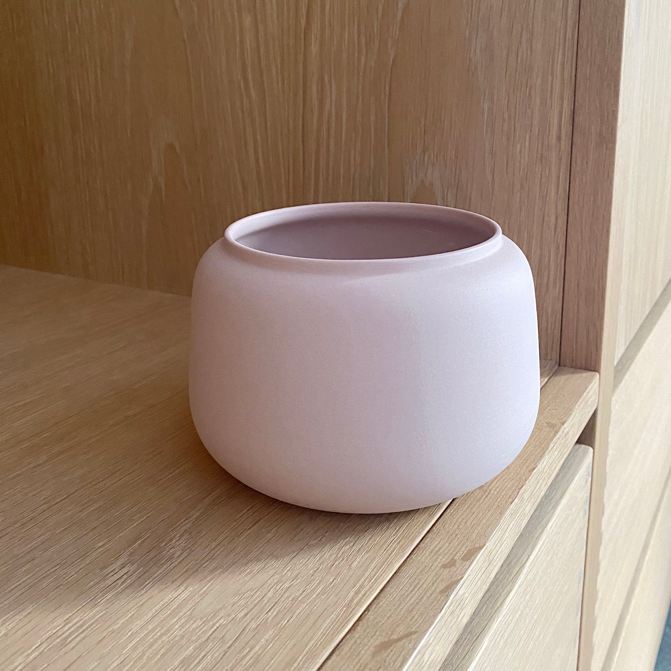 Ditte Fischer flower pot hider or vase wide - pink