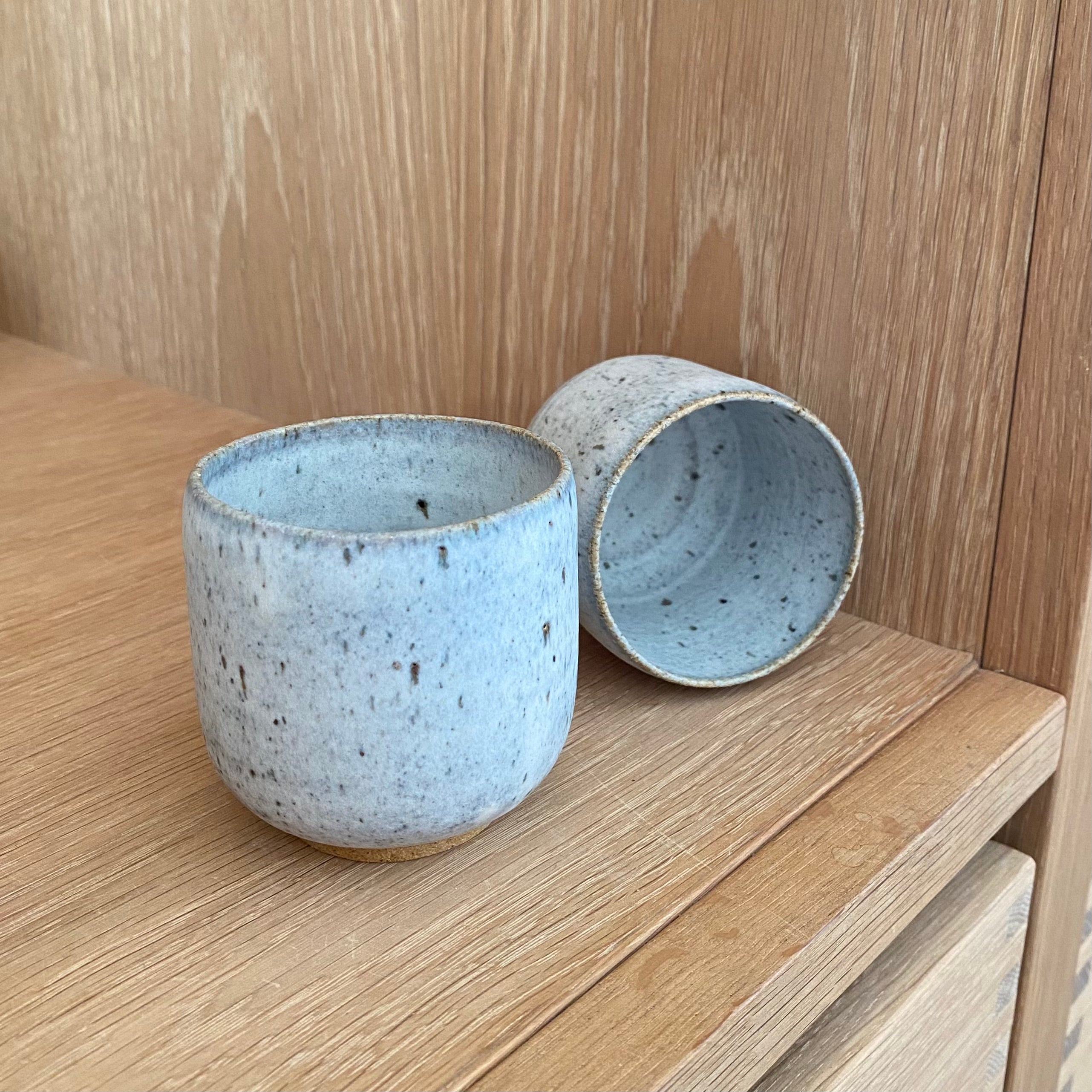 Tasja P espressokop - lysegrå unika