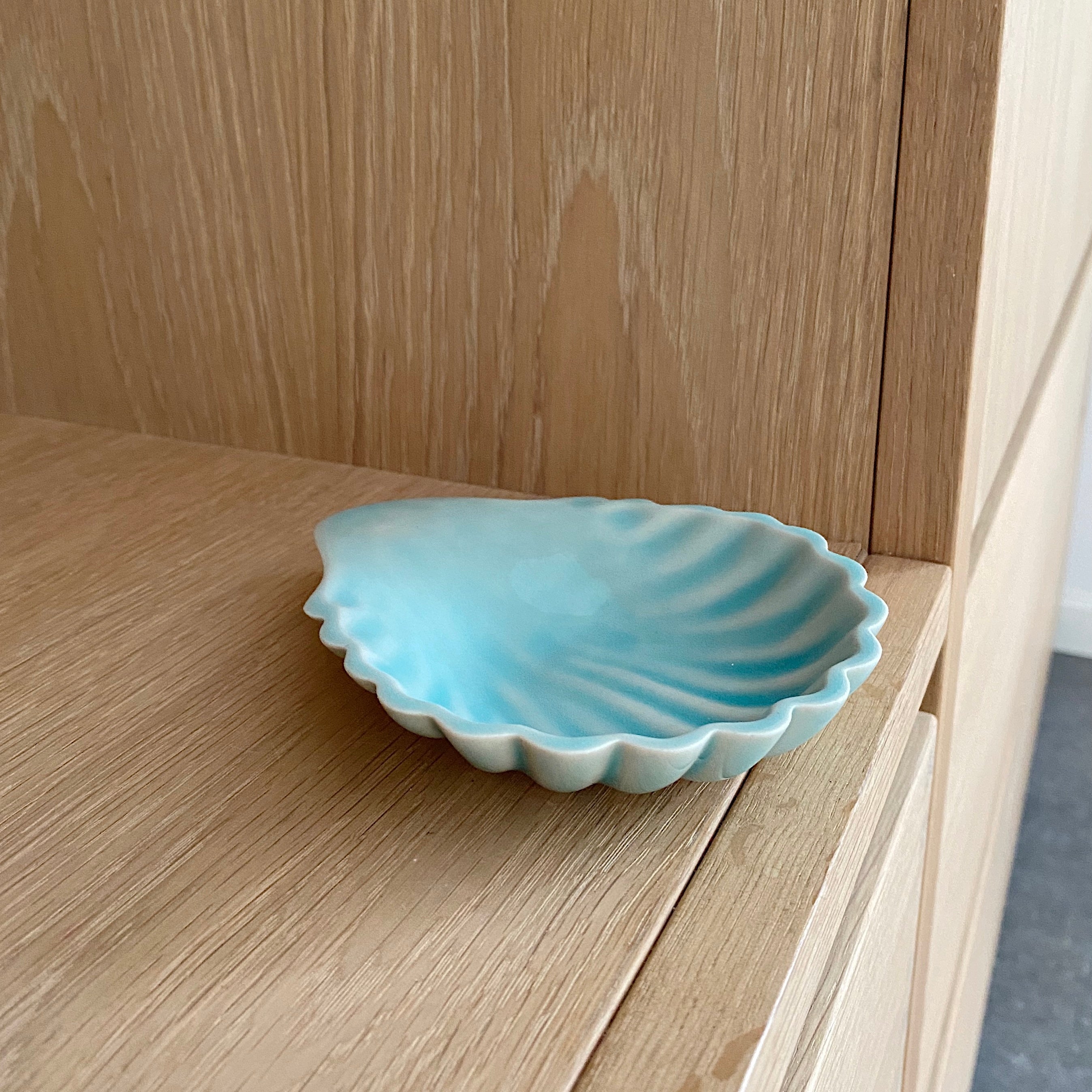 Thora Project's clam bowl - turquoise