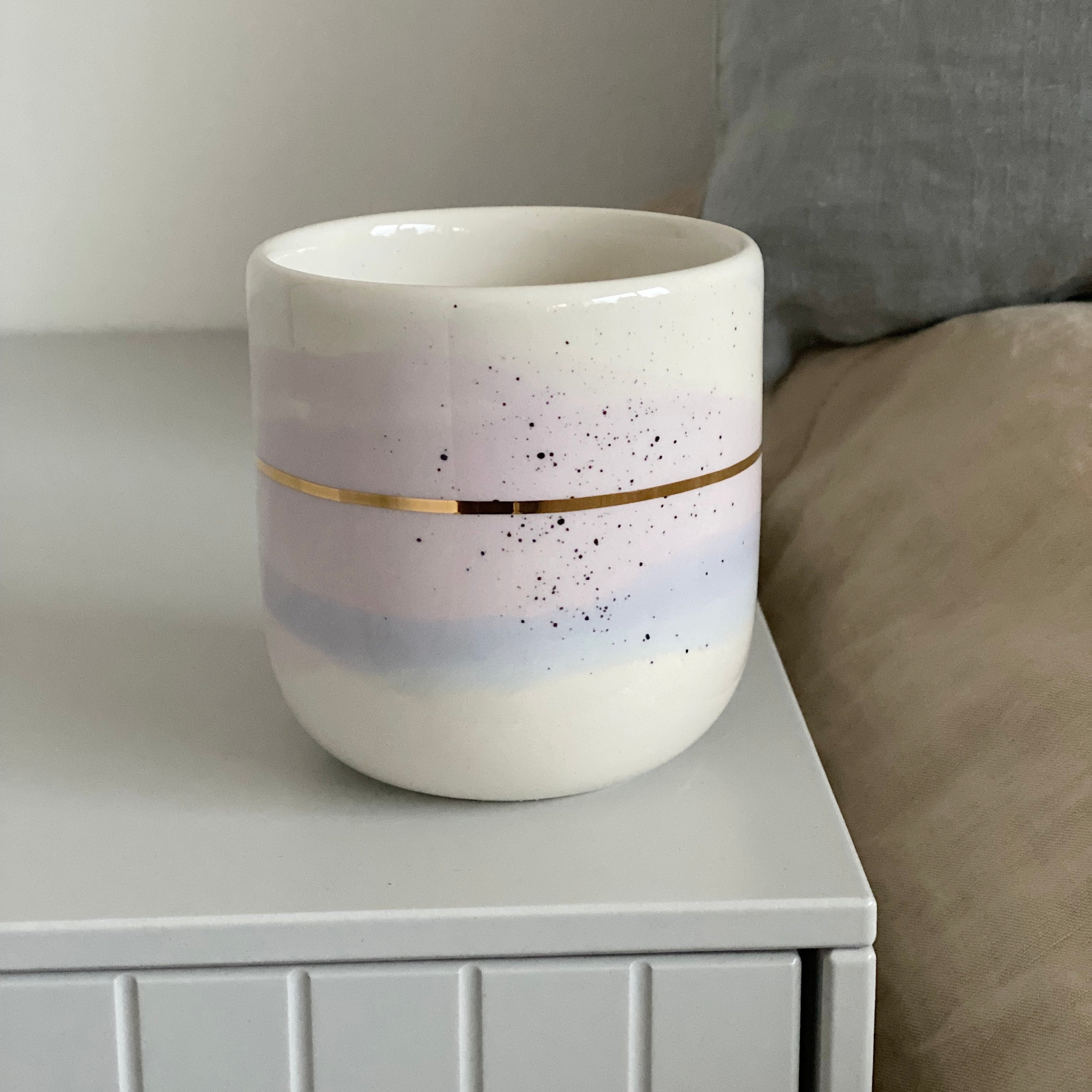 Marinski Heartmades latte kop Landscape - serenity (farver i midten)
