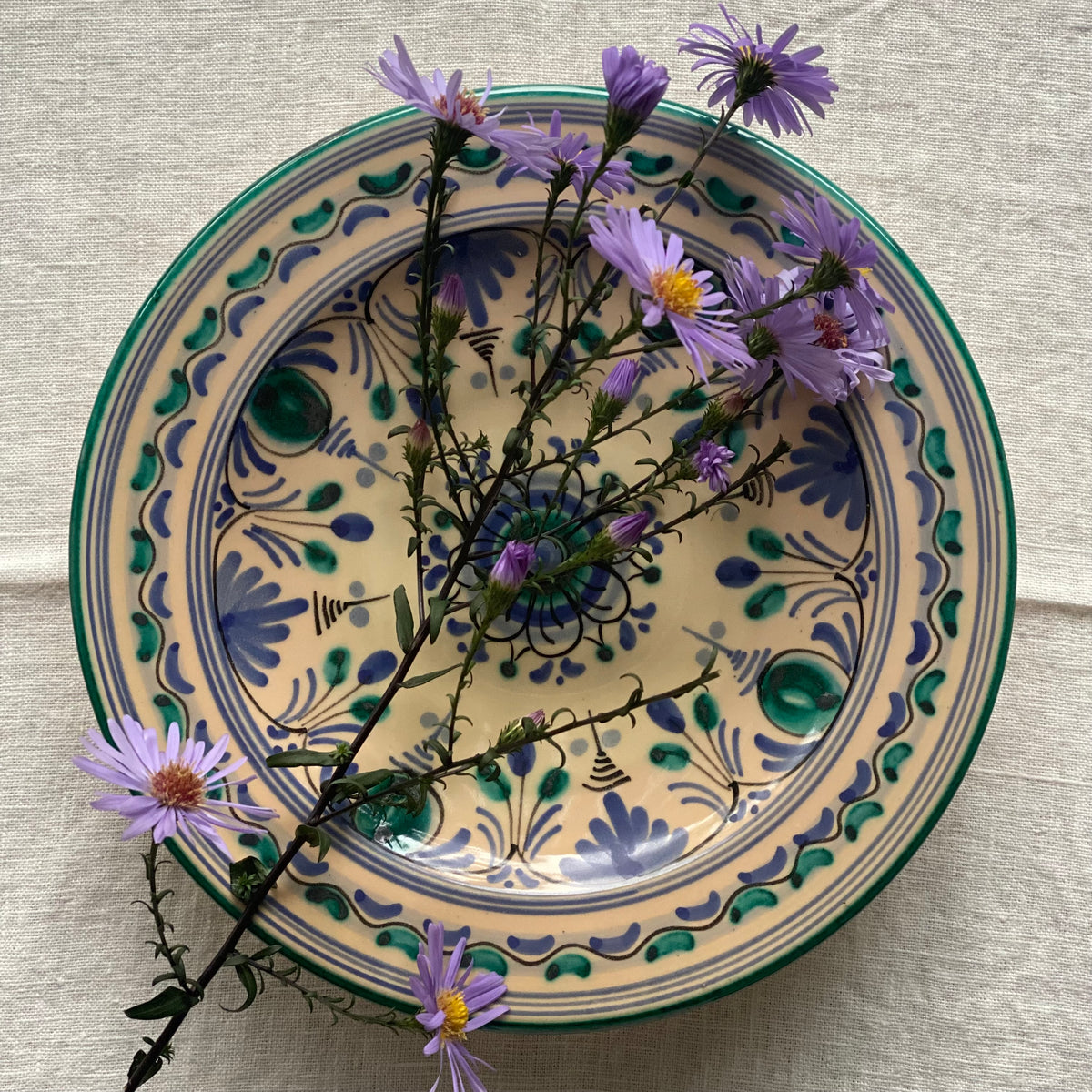 Tasja P dish - light blue