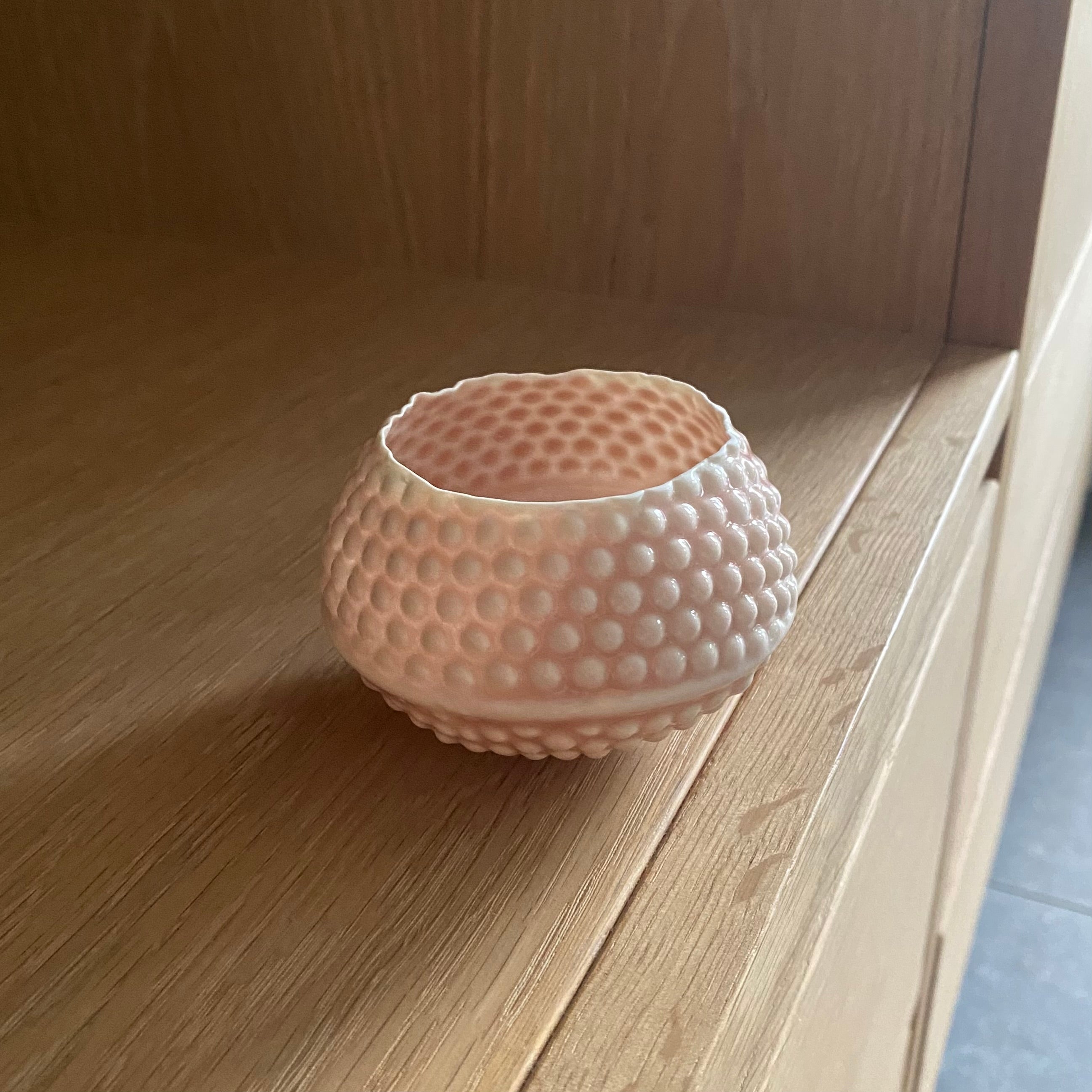 Hanne Bertelsen tealight holder light hedgehog - pink
