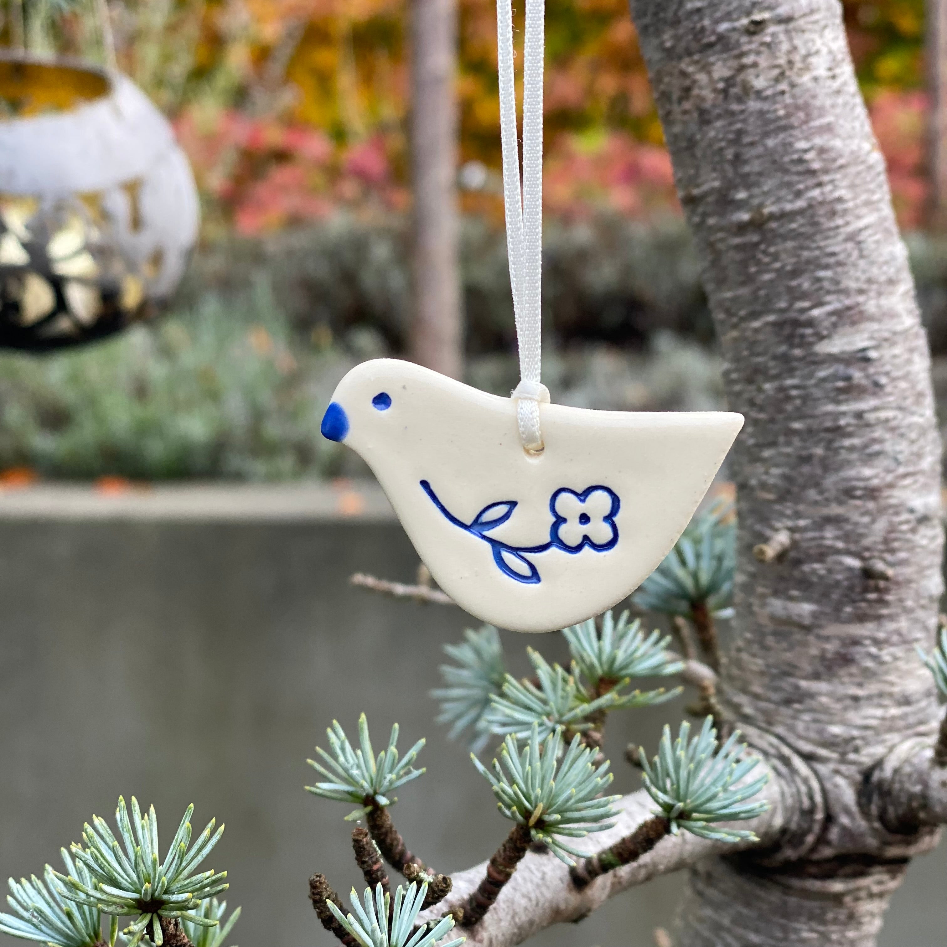 Paper Boat Press Poinsettia with words - Grandpa