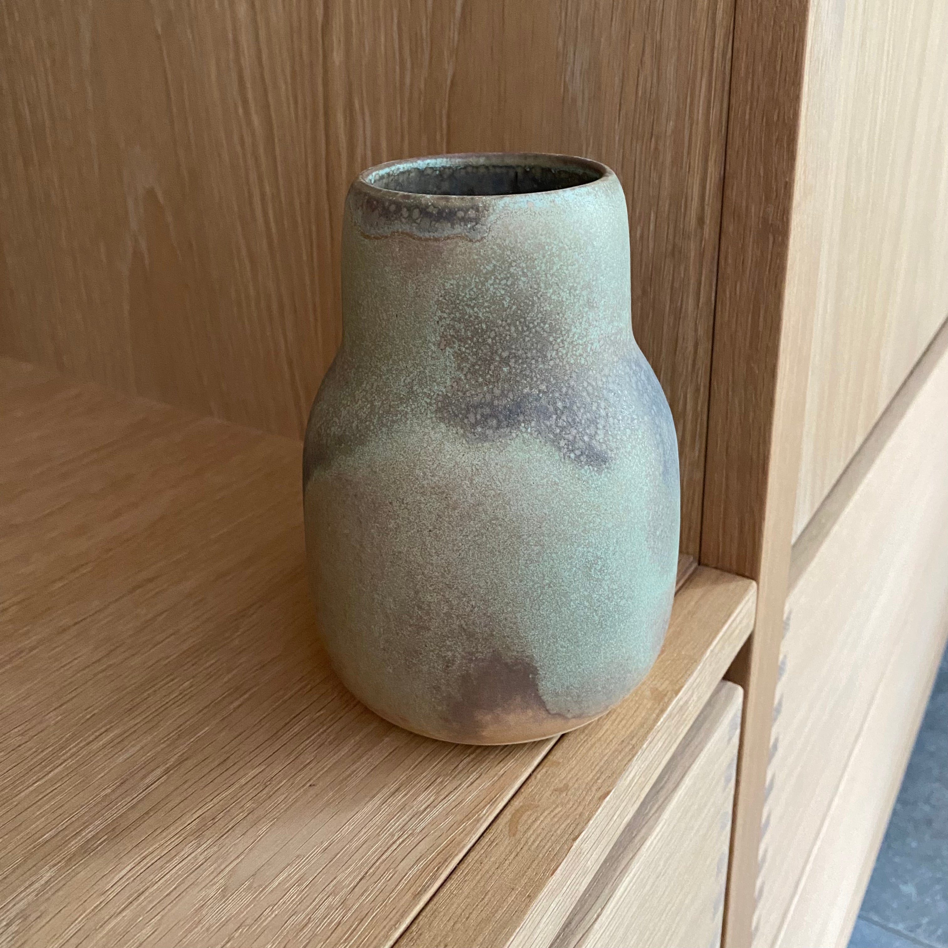 Oh Oak vase Nexø medium - granite