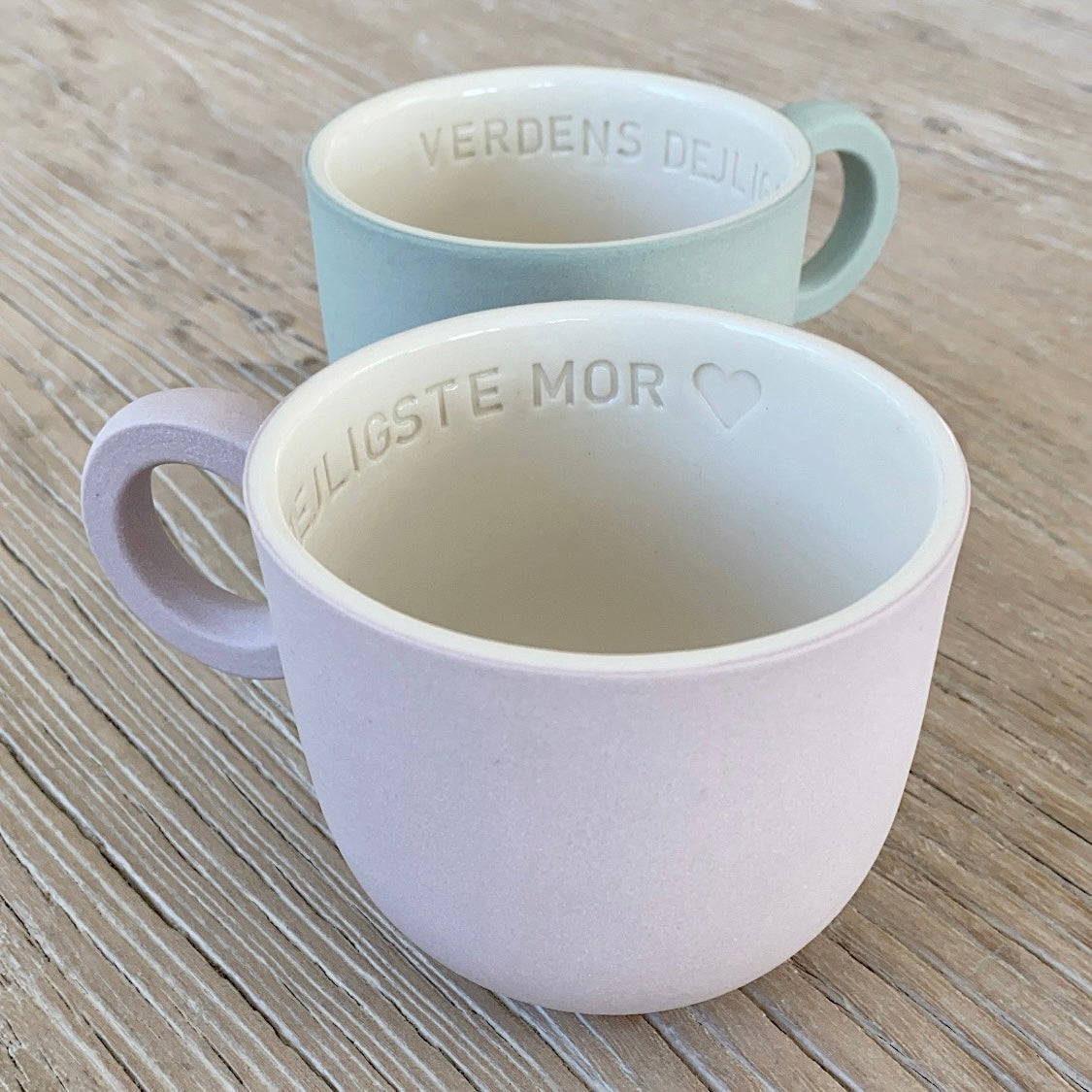 Helle Gram Chubby cup with name, Small - optional color