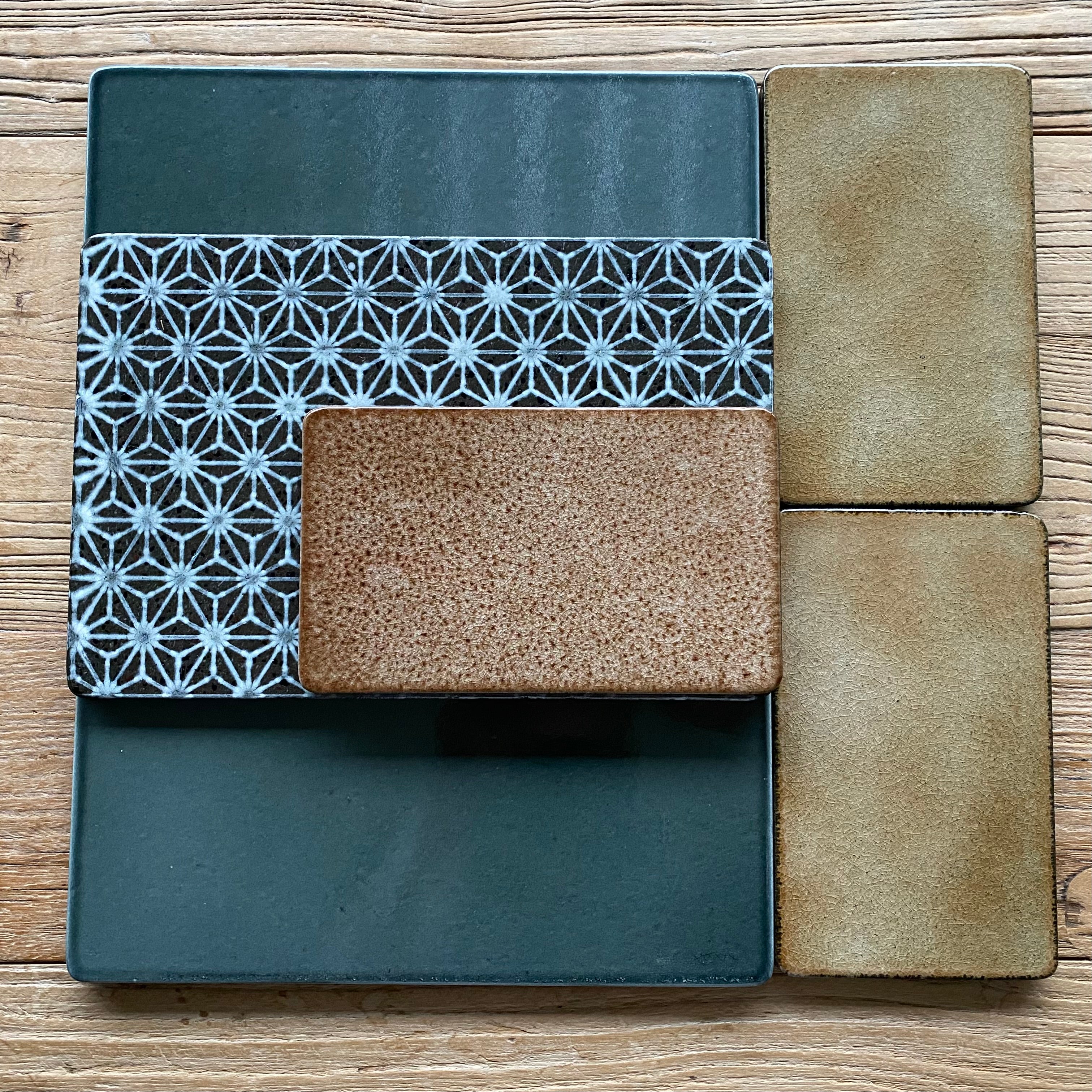 Håndlavet lavastensbræt fra Made a Mano med glaseret overflade